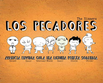 Los 7 pecados capitales