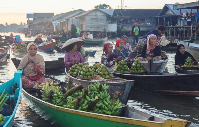 Mercado Flotante de Banjarmasin