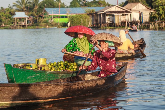 Mercado Flotante Banjarmasin
