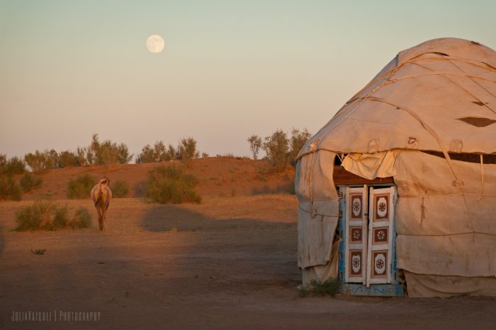 Campamento de Yurtas Aydar
